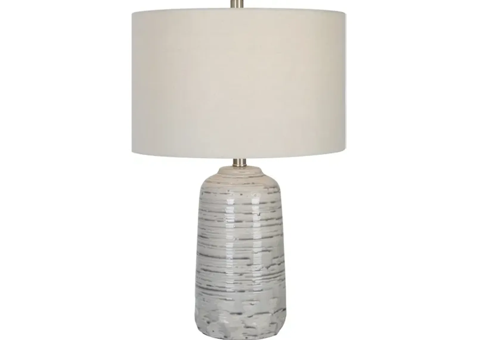 Cyclone Ivory Table Lamp