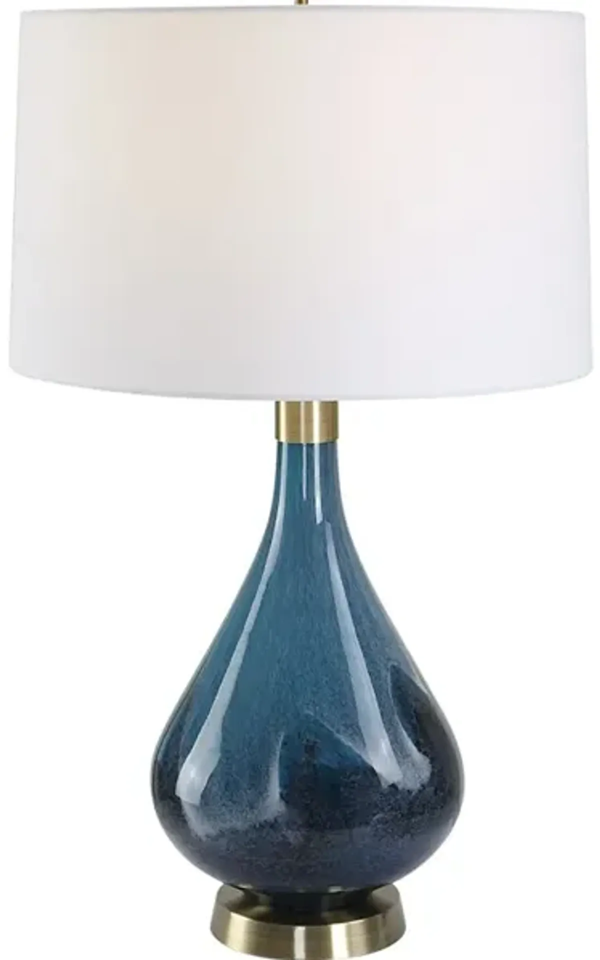 Riviera Art Glass Table Lamp