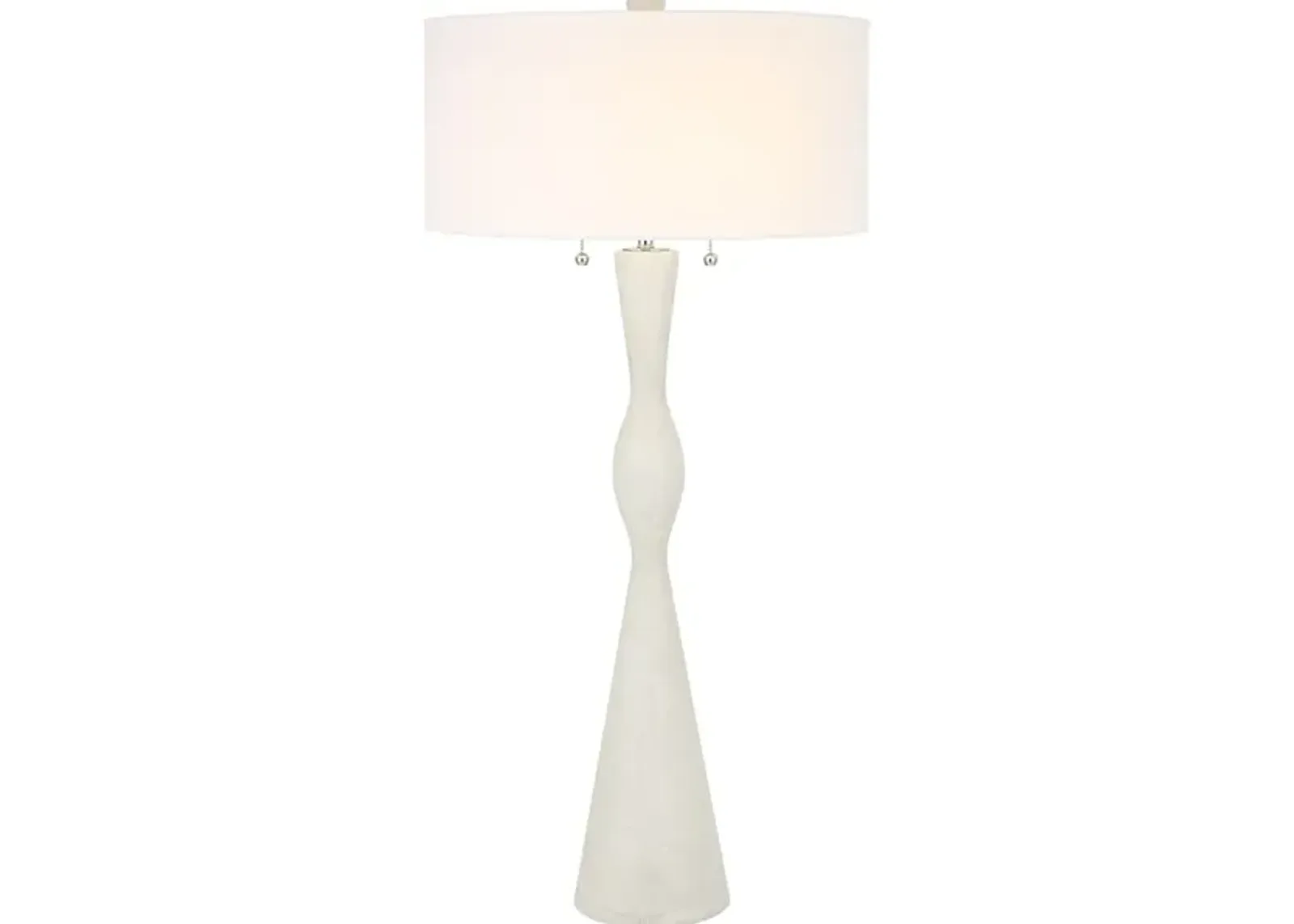 Sharma Ivory Stone Table Lamp