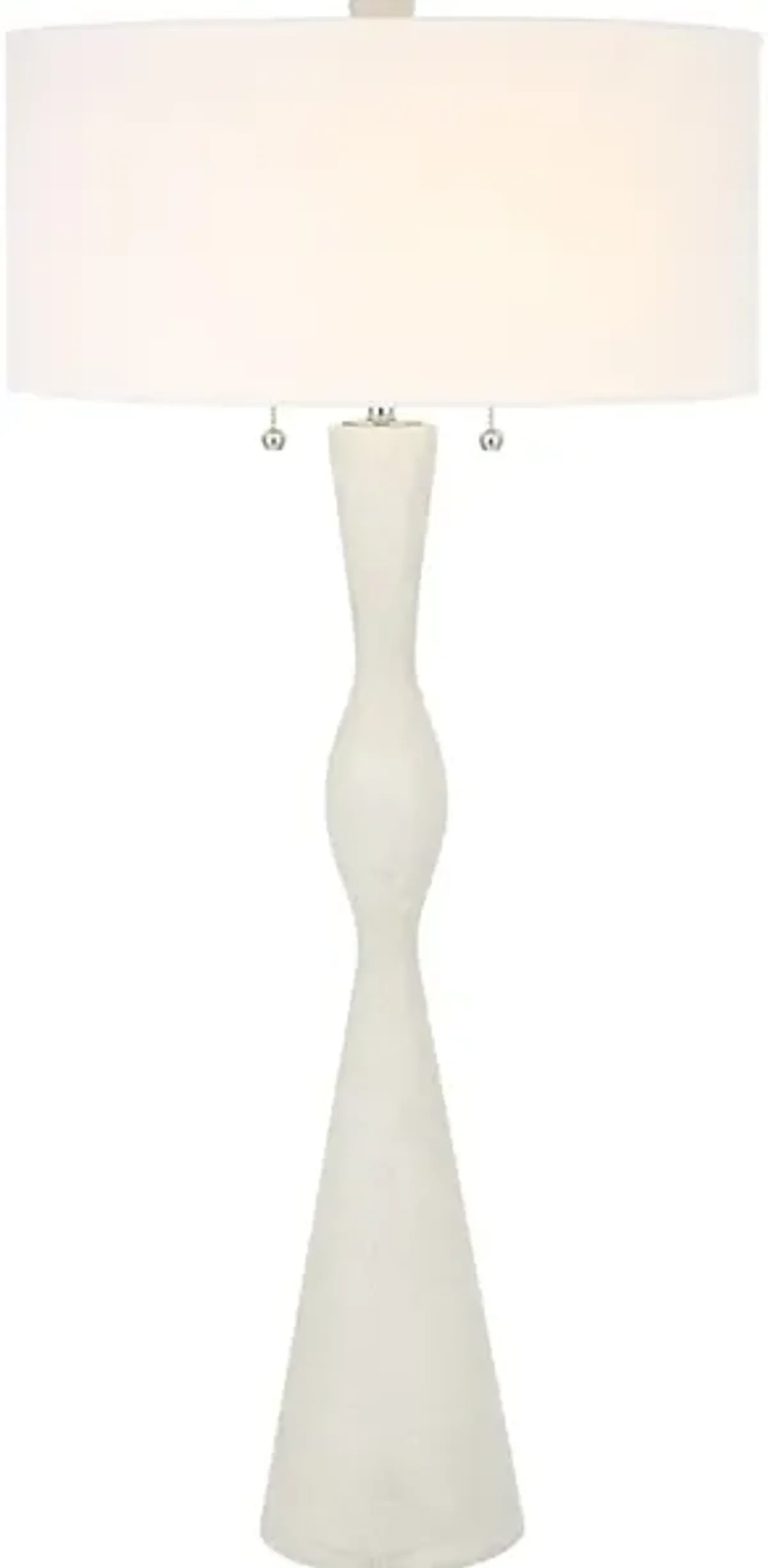 Sharma Ivory Stone Table Lamp