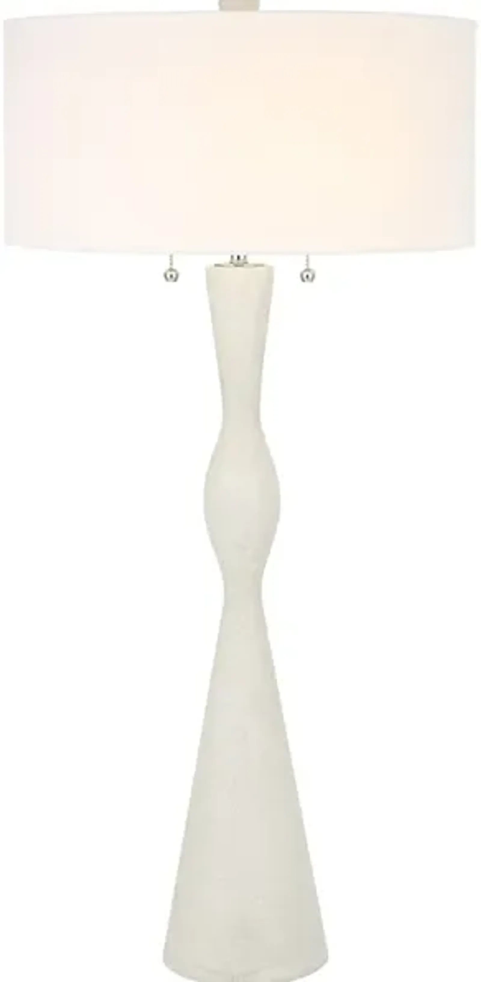 Sharma Ivory Stone Table Lamp