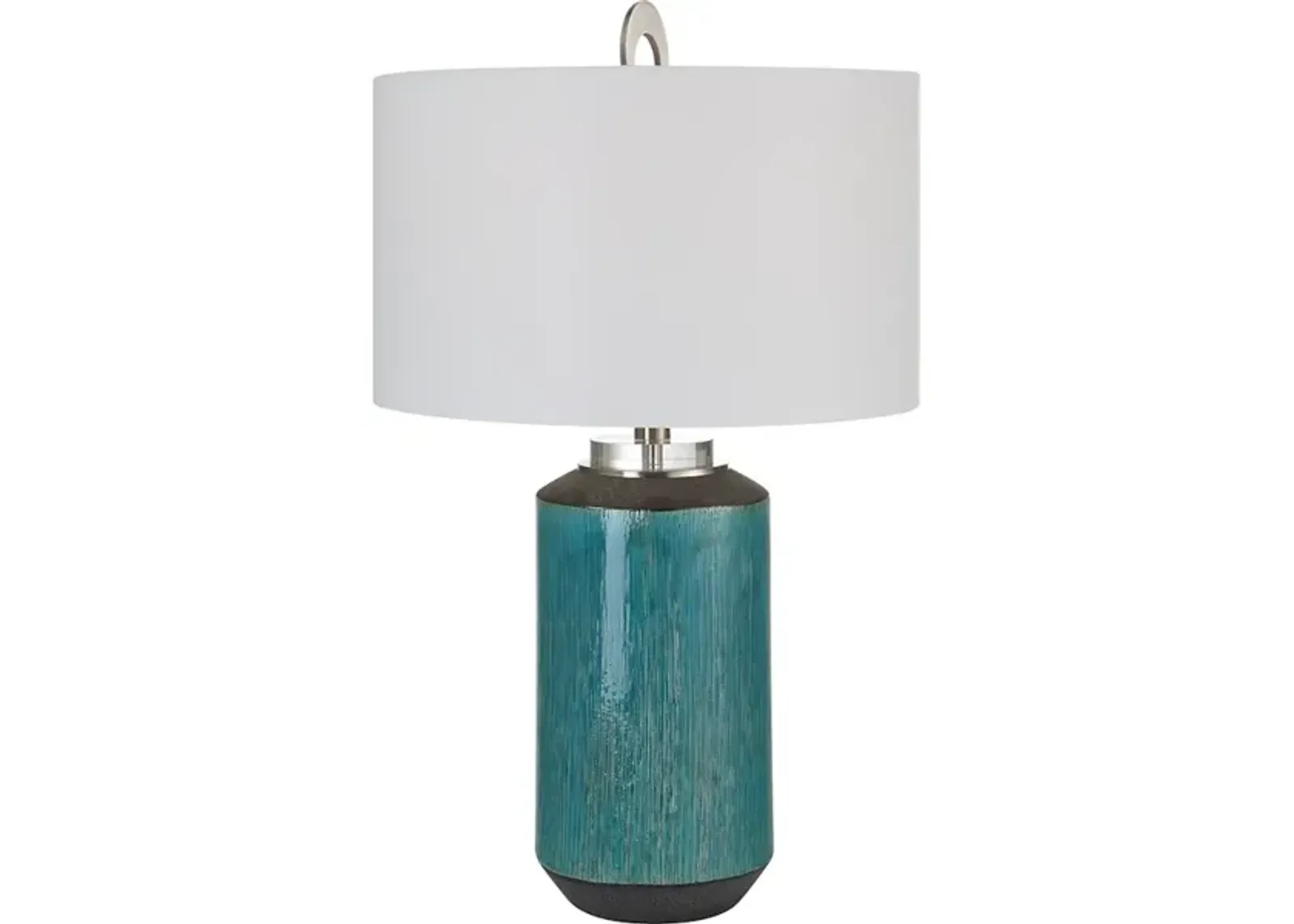 Maui Aqua Blue Table Lamp