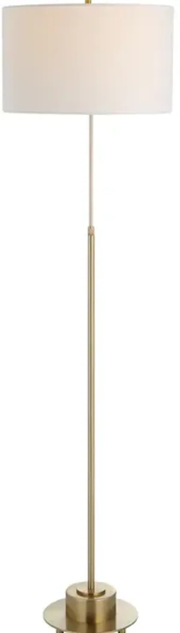 Prominence Brass Floor Lamp