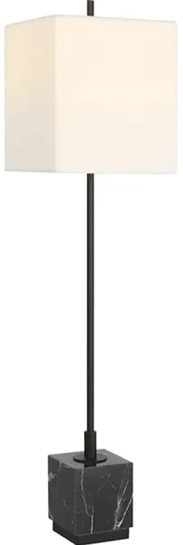 Escort Black Buffet Lamp