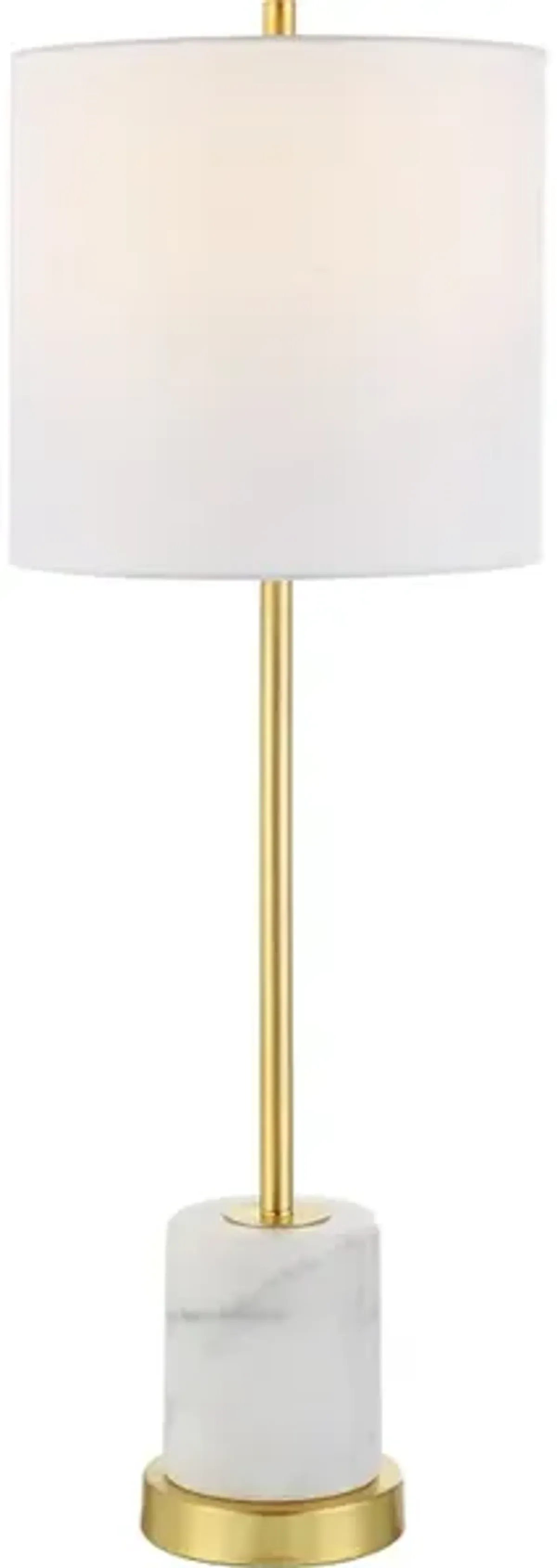 Turret Gold Buffet Lamp