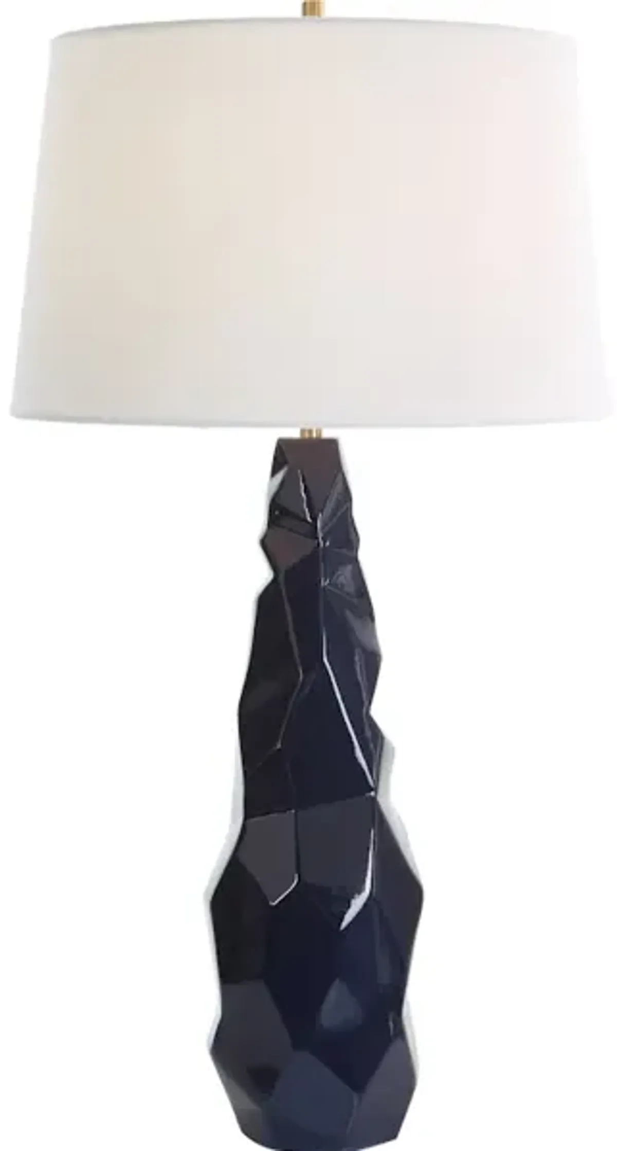 Kavos Geometric Blue Table Lamp