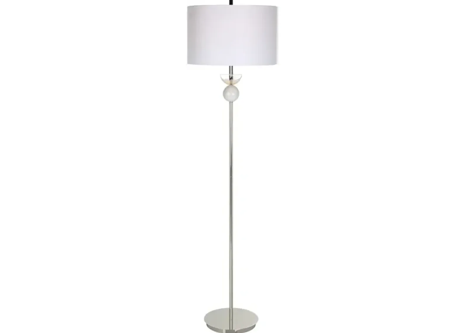 Exposition Nickel Floor Lamp