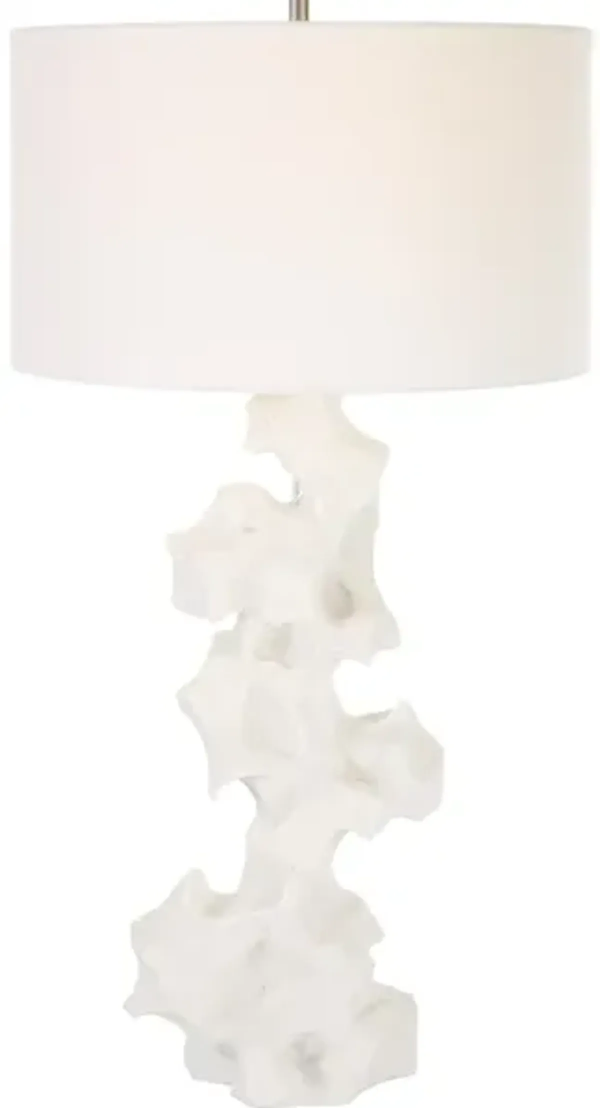 Remnant White Marble Table Lamp