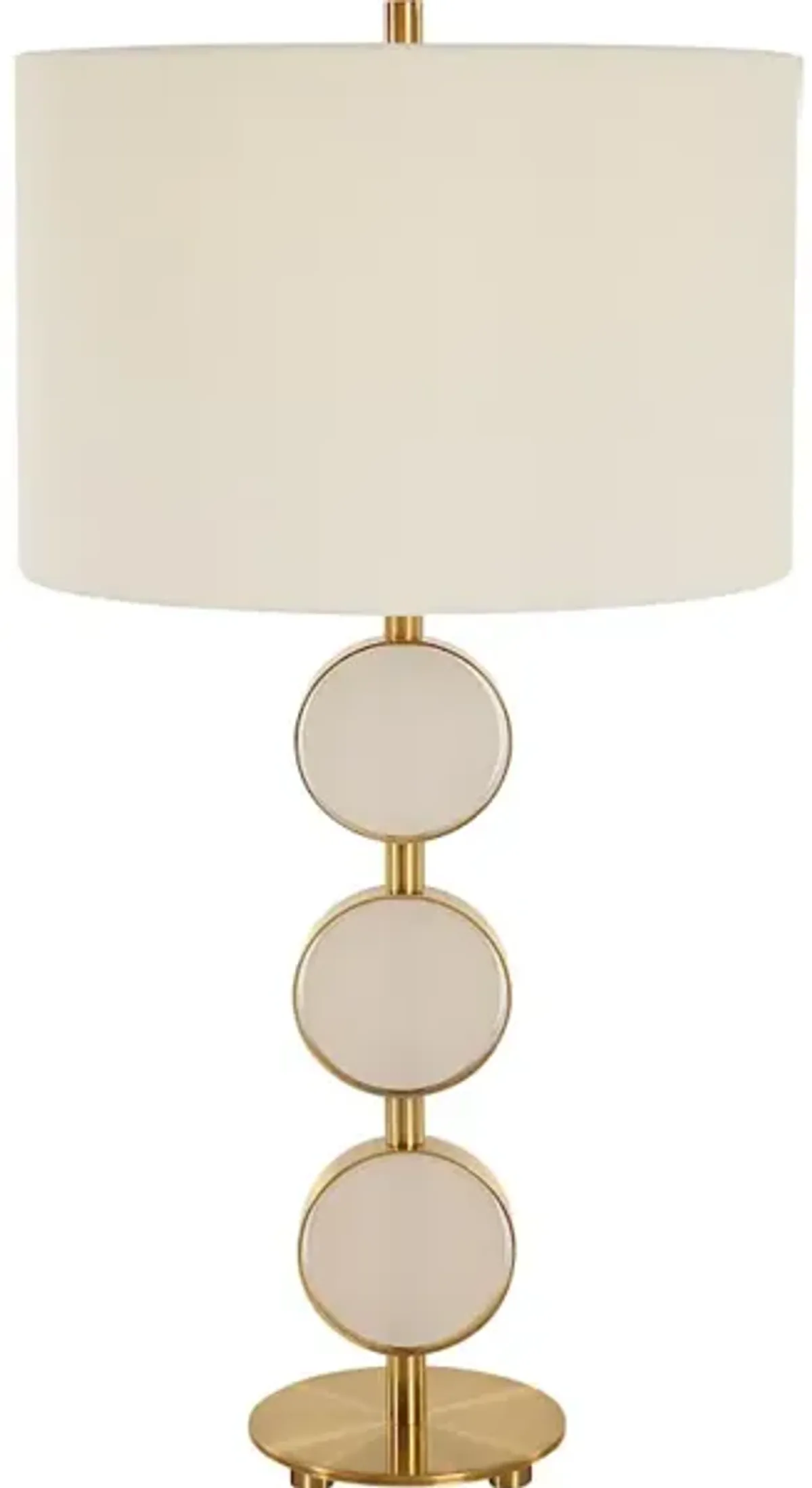 Three Rings Contemporary Table Lamp