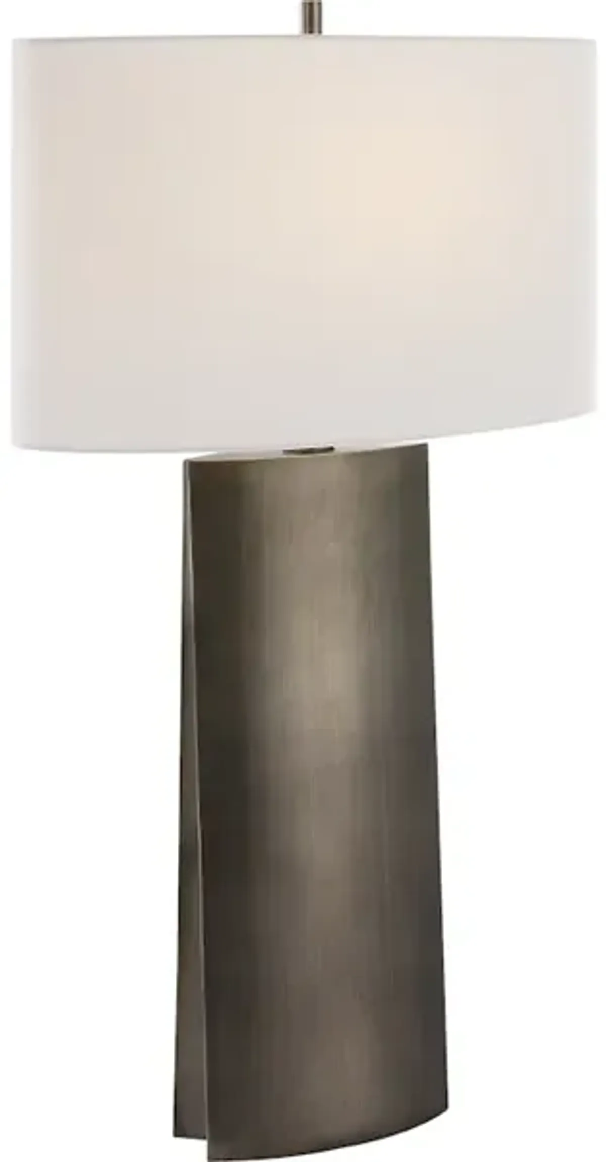 V-Groove Modern Table Lamp