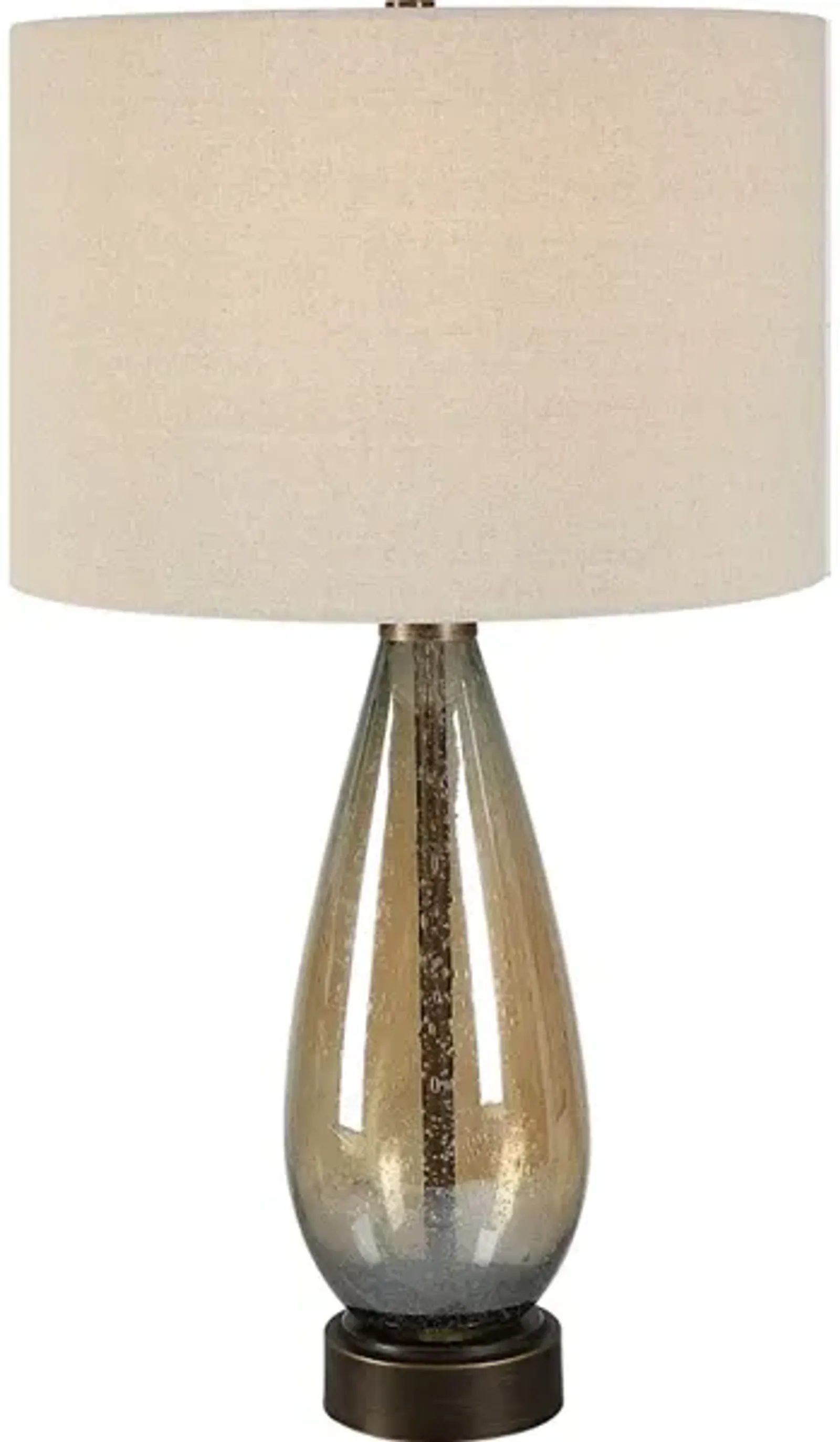 Baltic Teardrop Glass Table Lamp