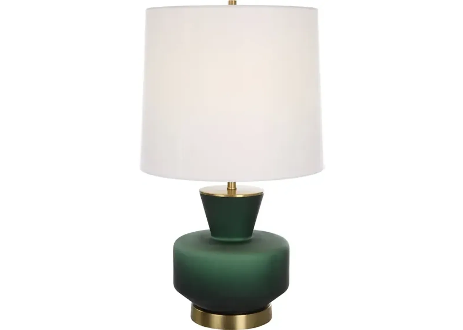 Trentino Dark Emerald Green Table Lamp