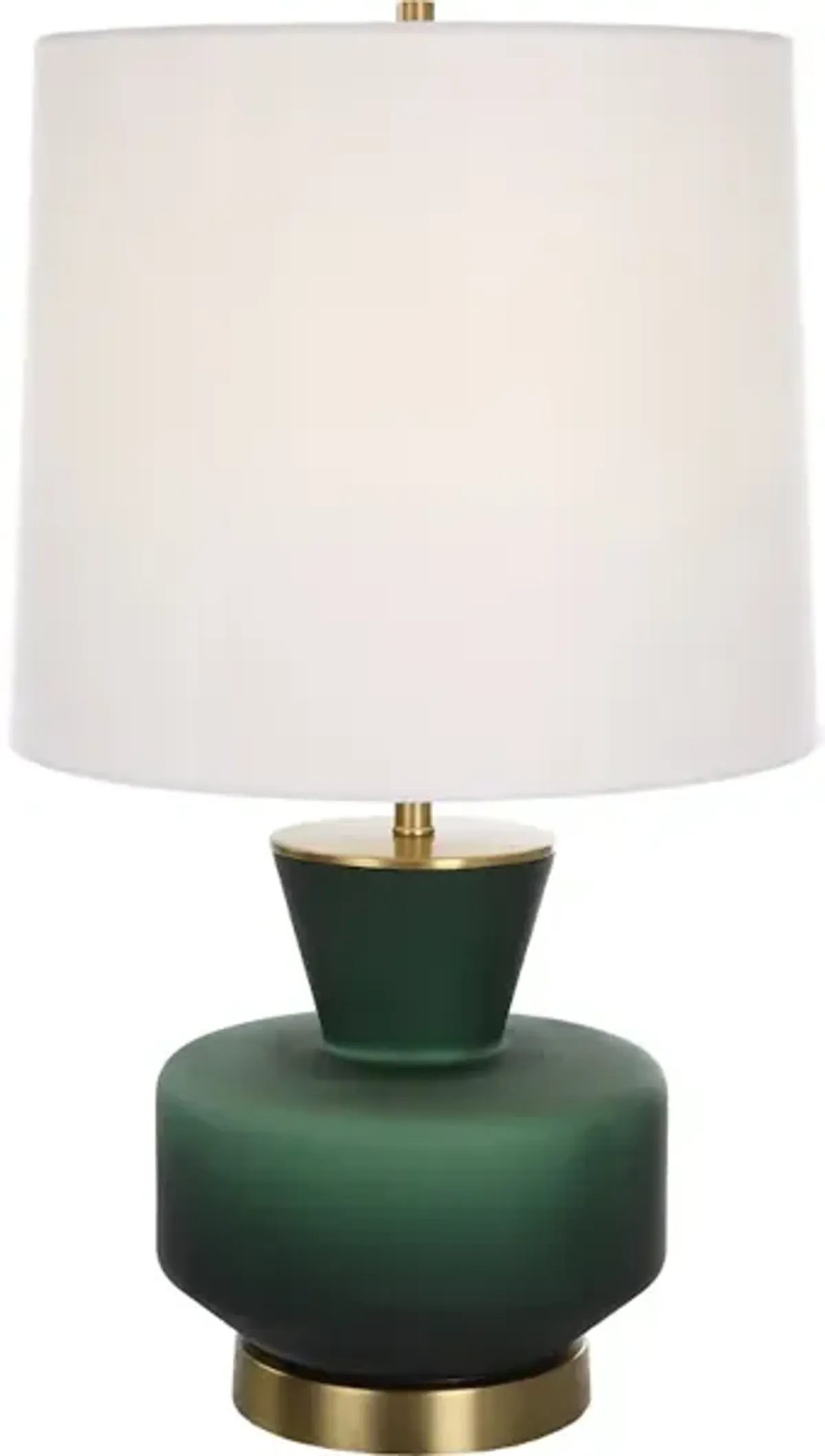 Trentino Dark Emerald Green Table Lamp