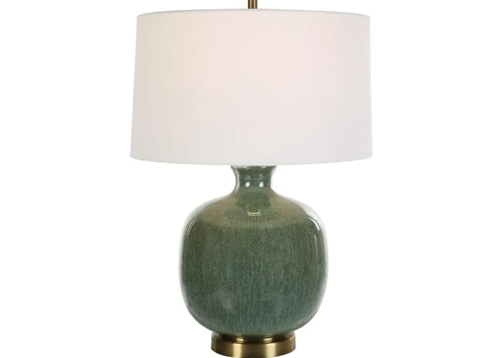 Nataly Aged Green Table Lamp