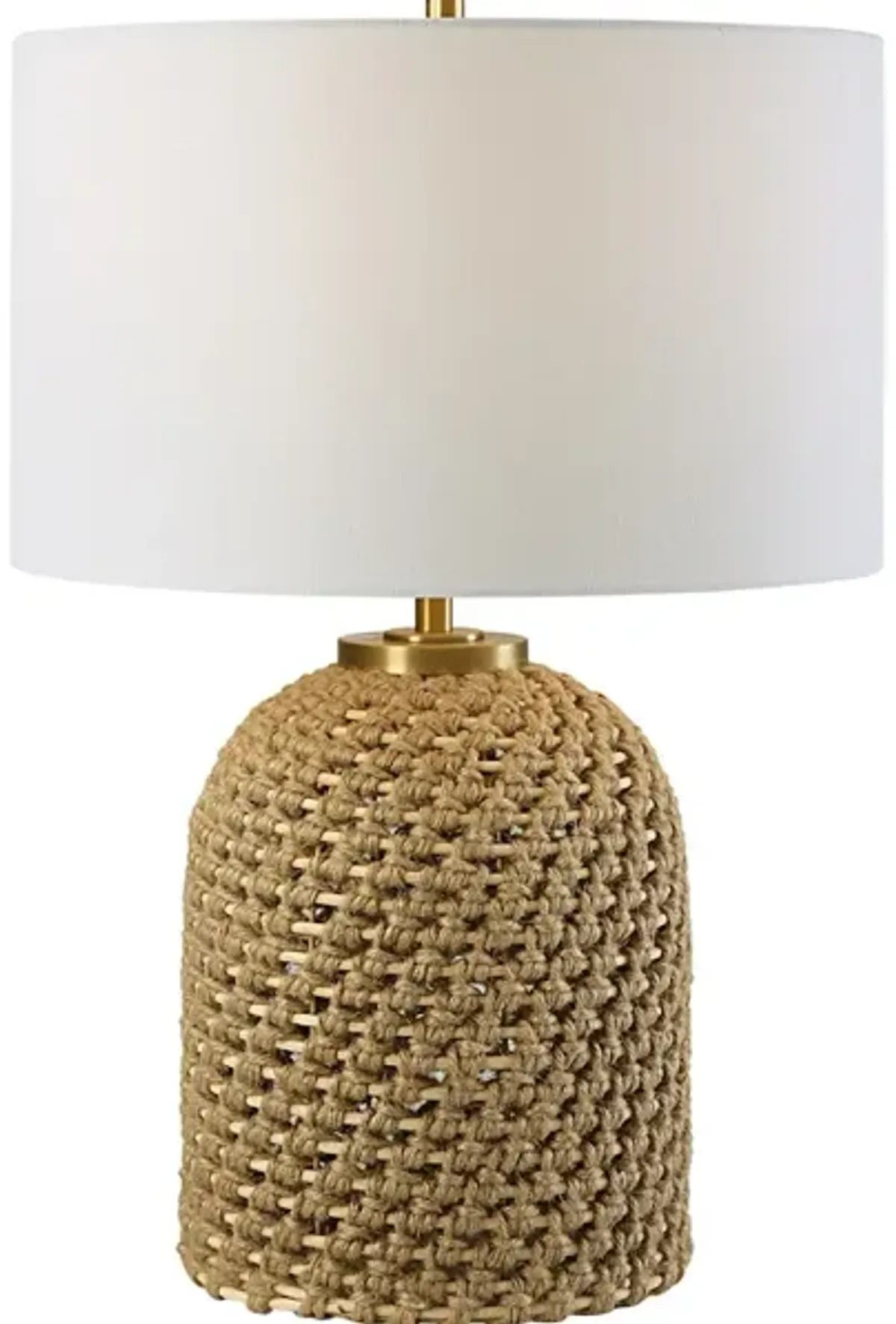 Kendari Rope and Rattan Table Lamp