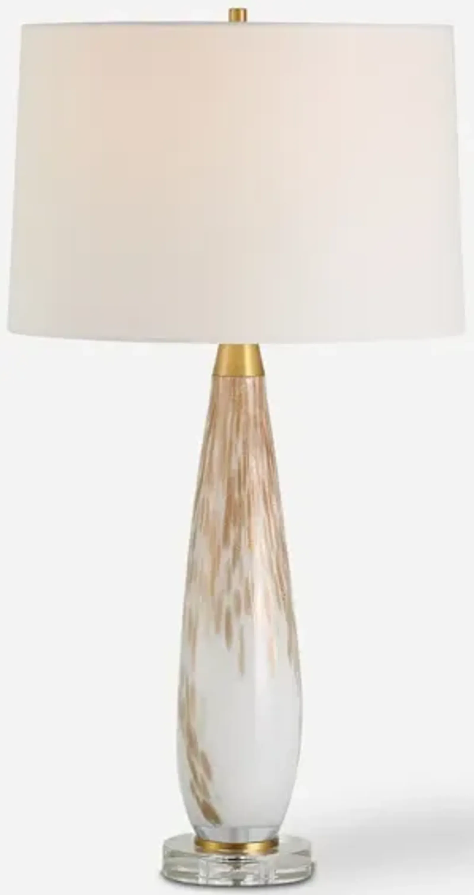 Lyra White and Gold Table Lamp