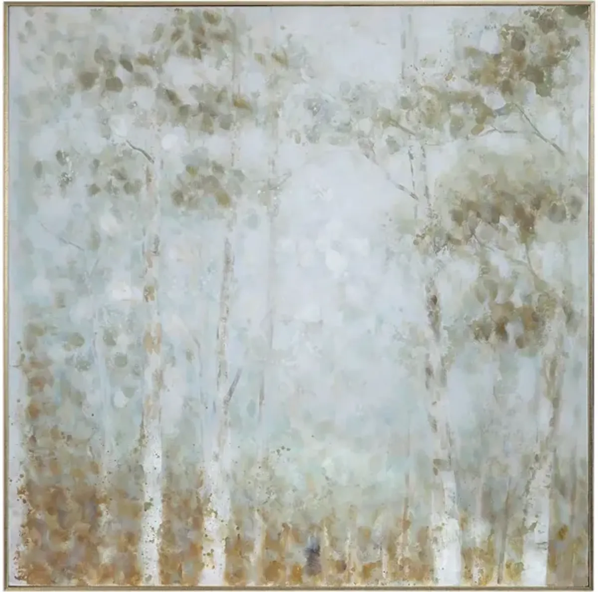 Cotton Woods Hand Painted Canvas