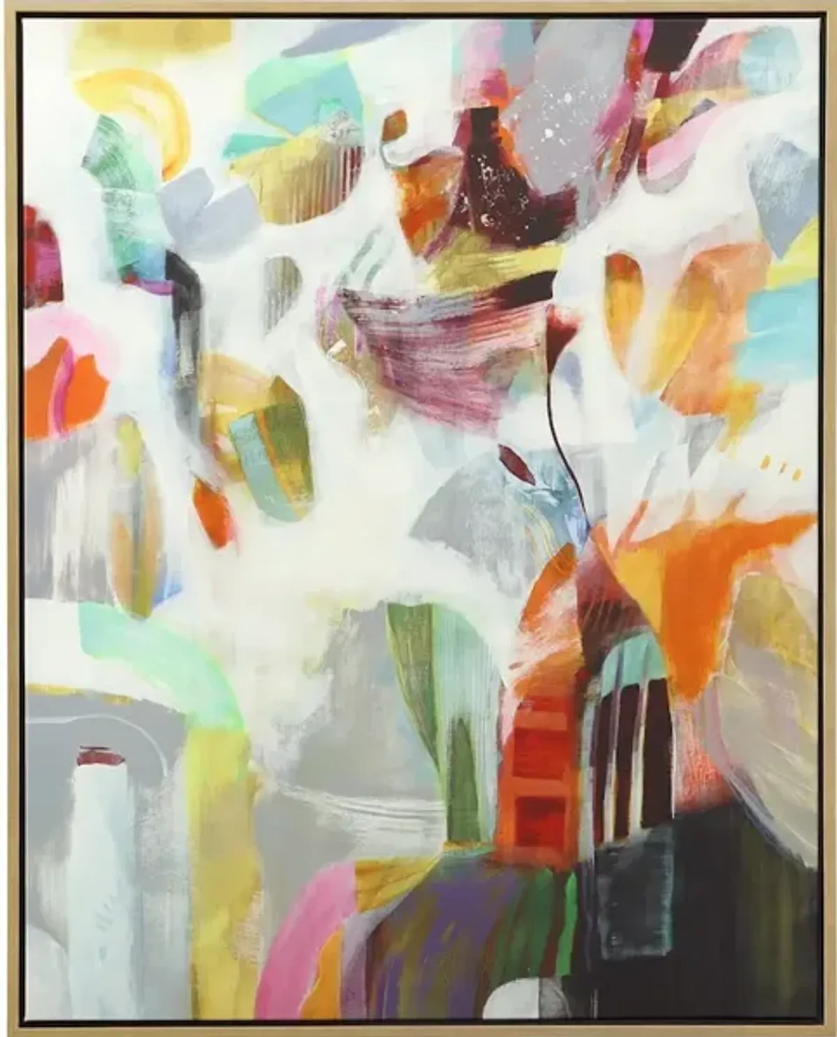 Renewal Framed Abstract Art