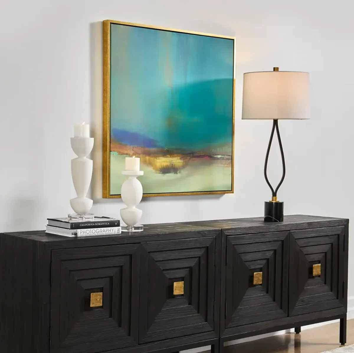 Bowery Framed Canvas Art