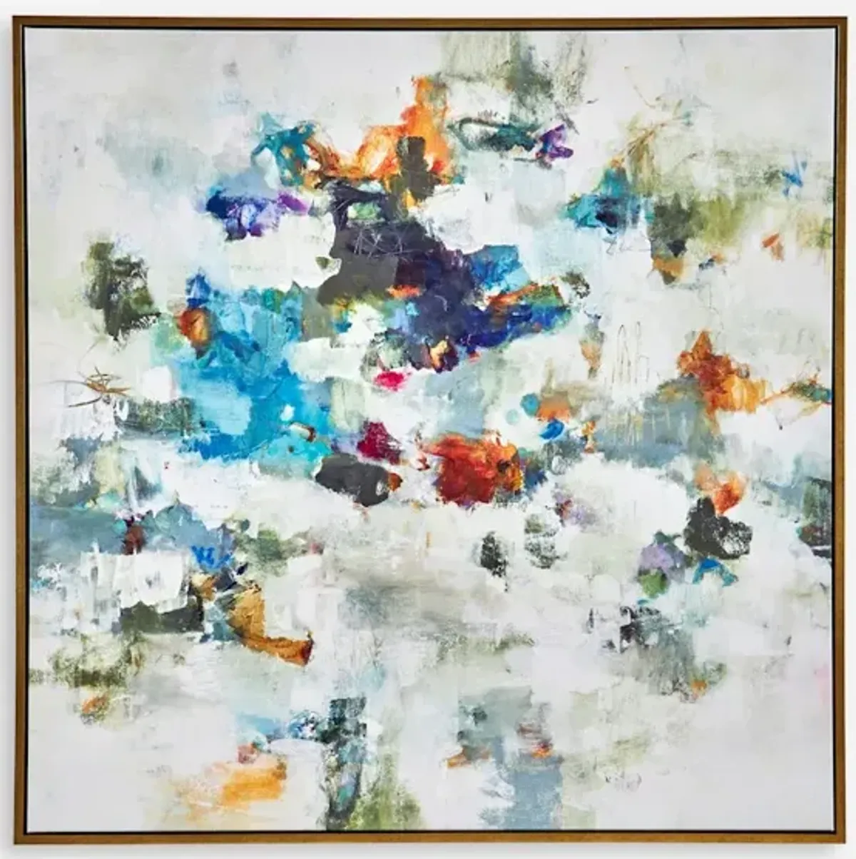 Rock and Roll Framed Abstract Art