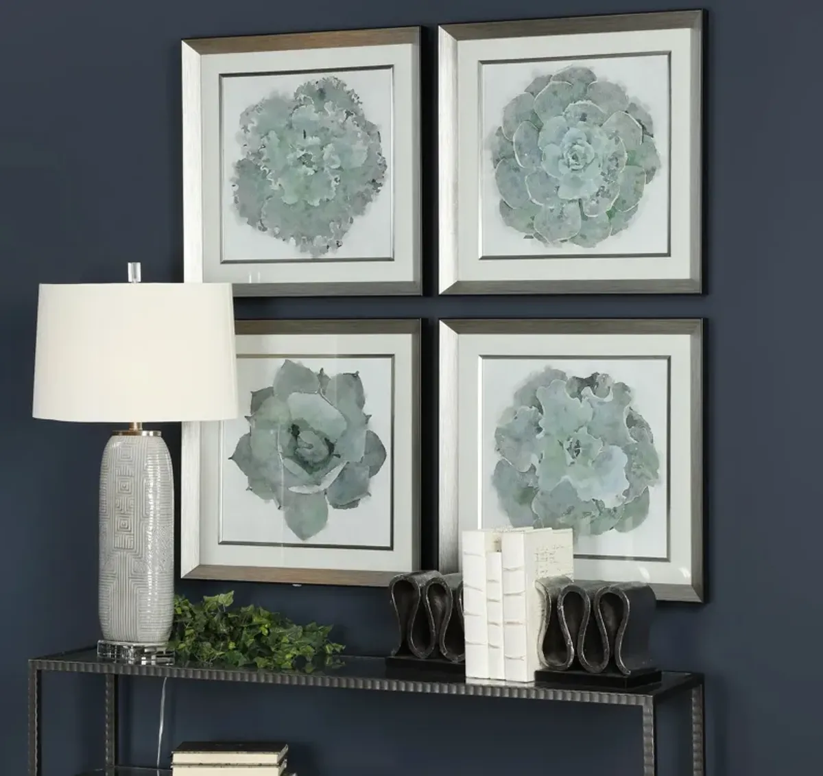 Natural Beauties Botanical Prints Set/4