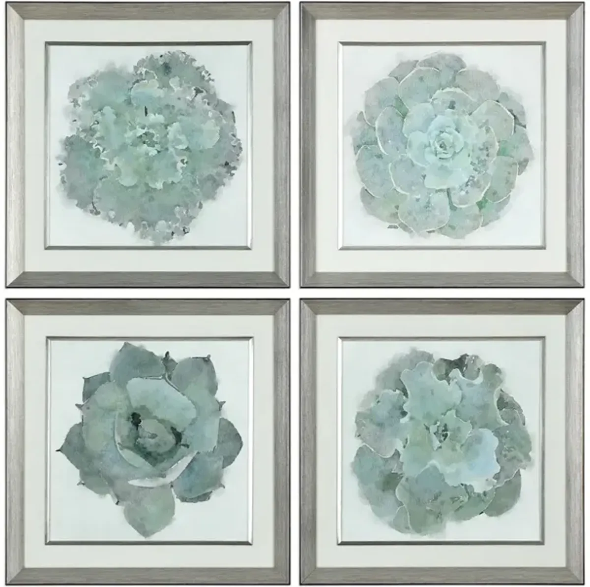 Natural Beauties Botanical Prints Set/4