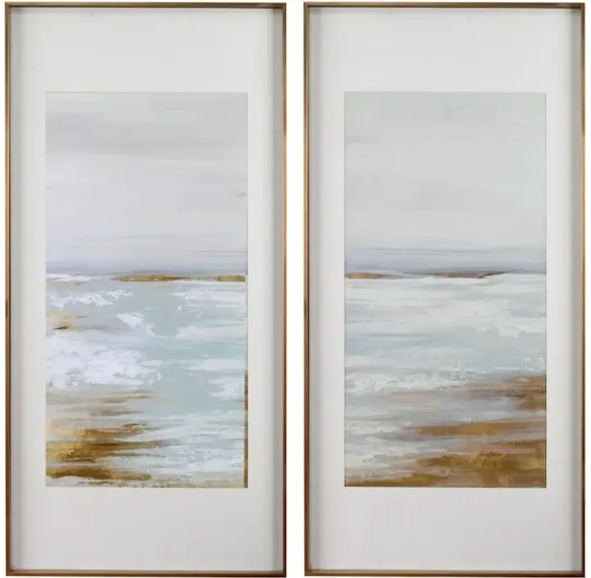 Coastline Framed Prints, S/2