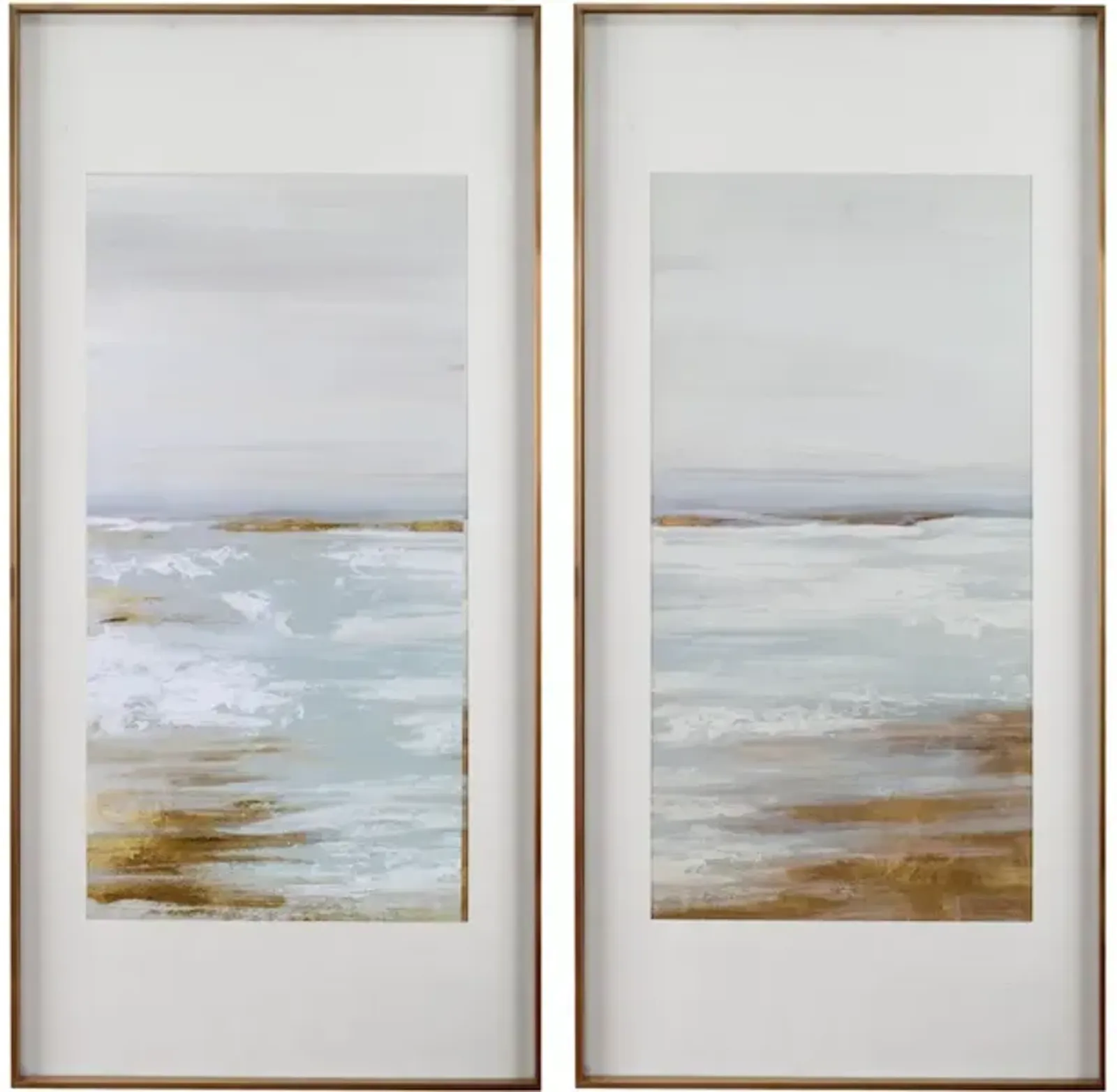 Coastline Framed Prints, S/2