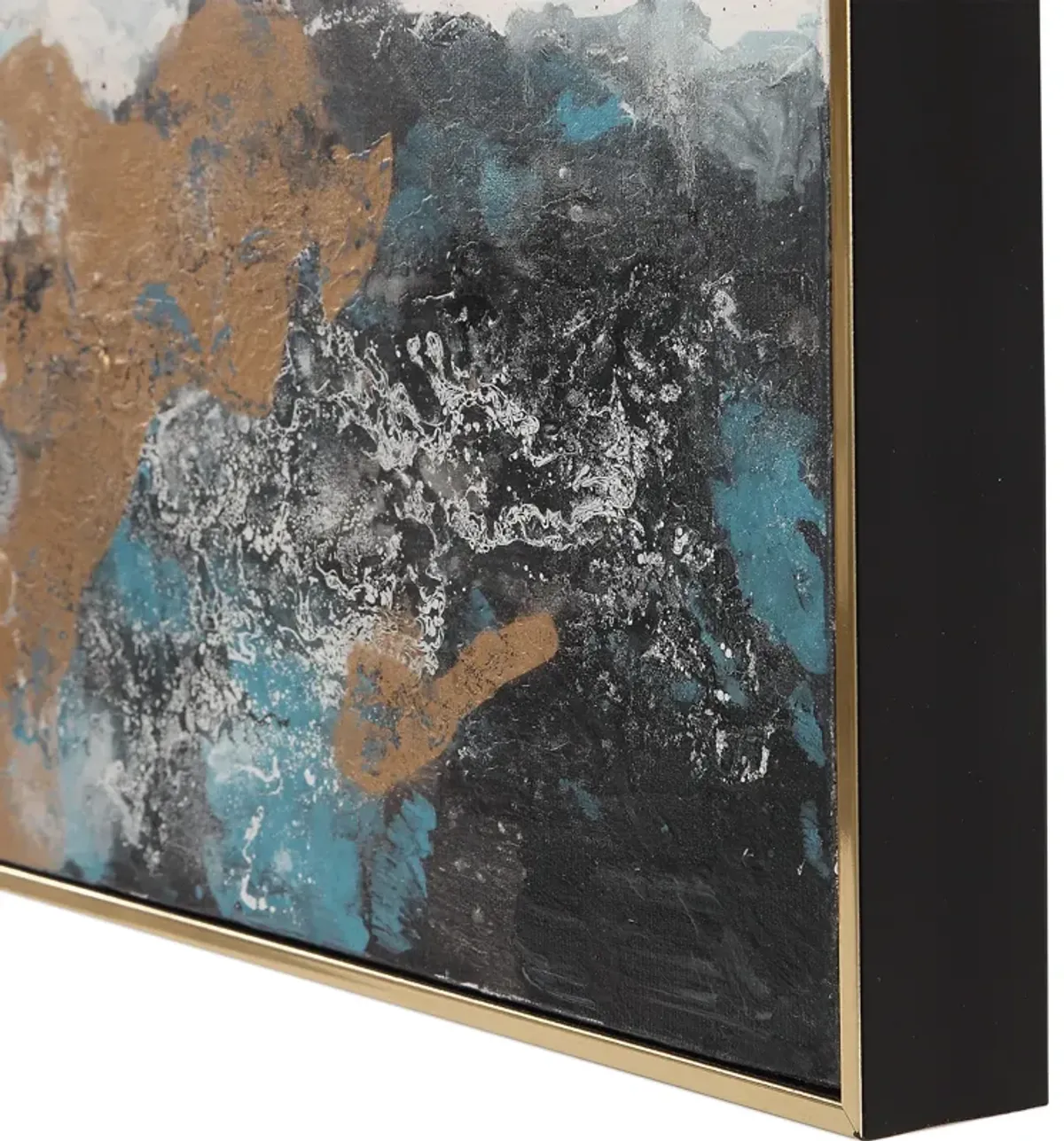 Crashing Waves Abstract Art Set/3