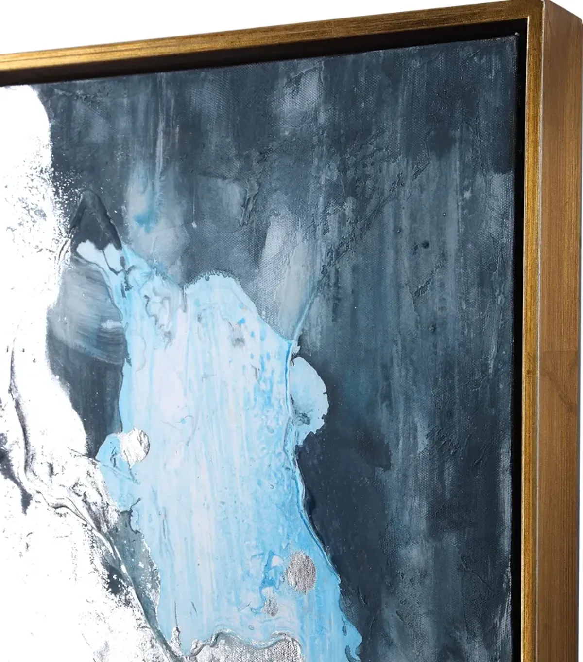Stormy Seas Hand Painted Canvas