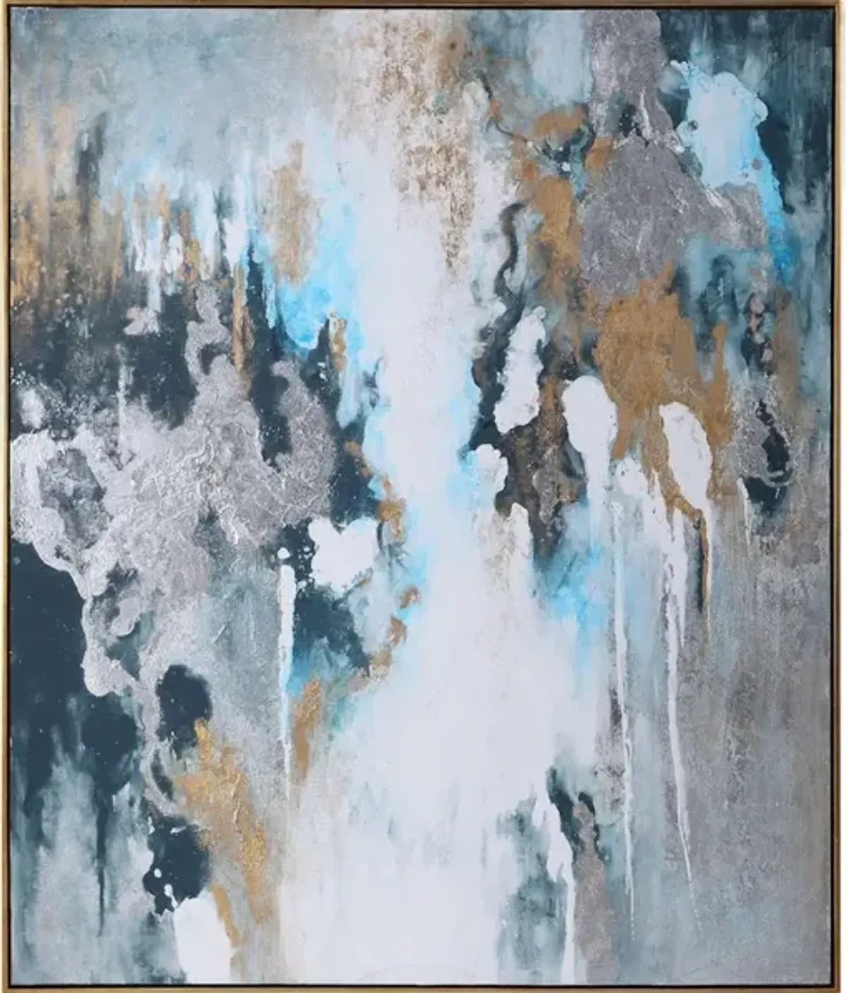 Stormy Seas Hand Painted Canvas