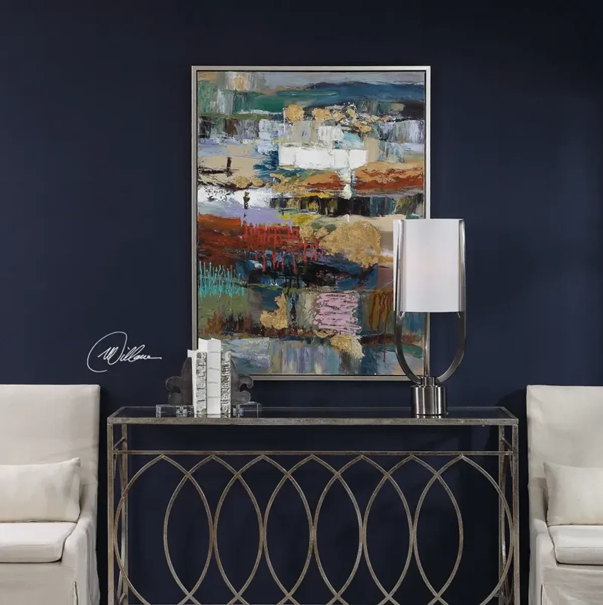 Fiesta Hand Painted Canvas