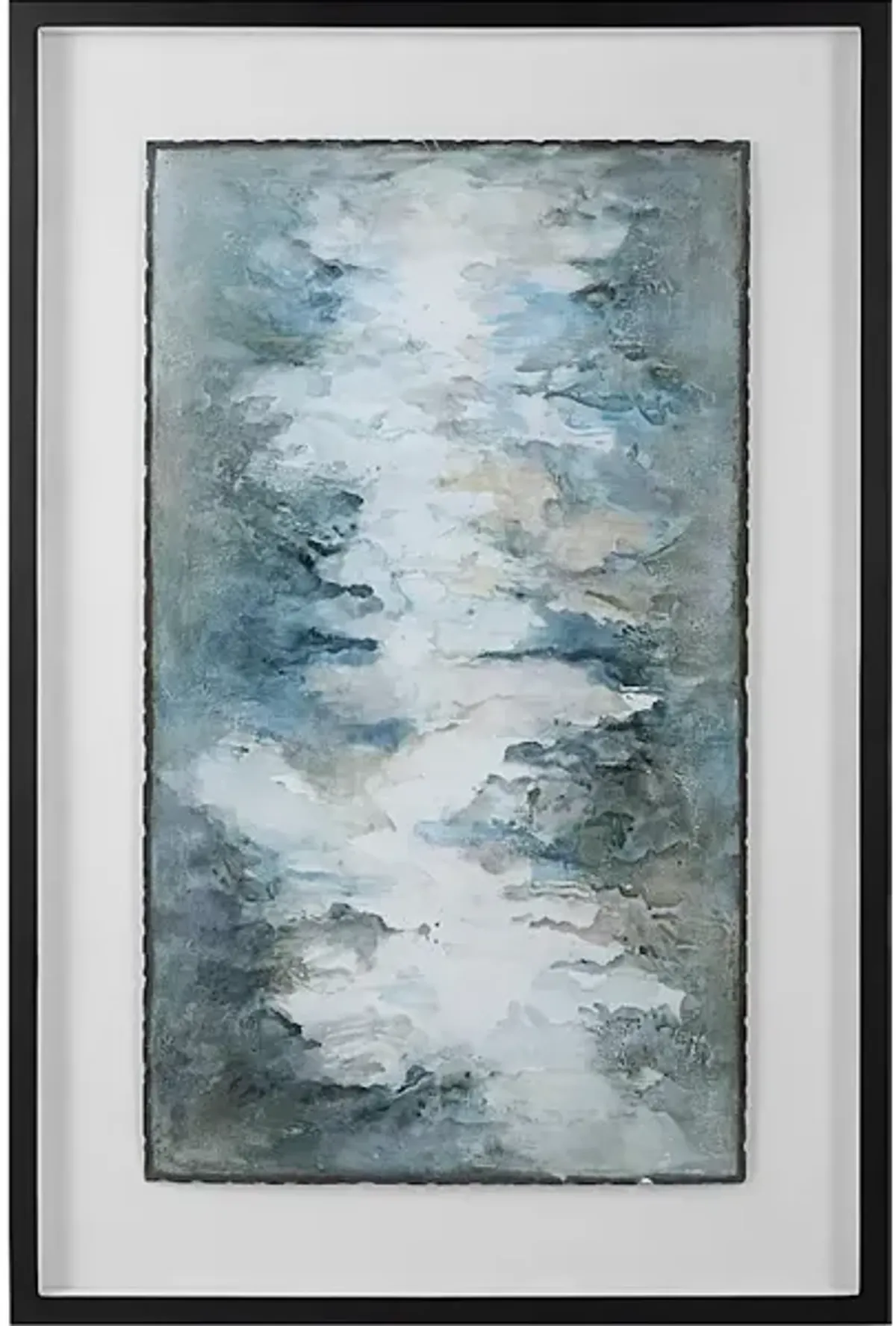 Lakeside Grande Framed Abstract Print