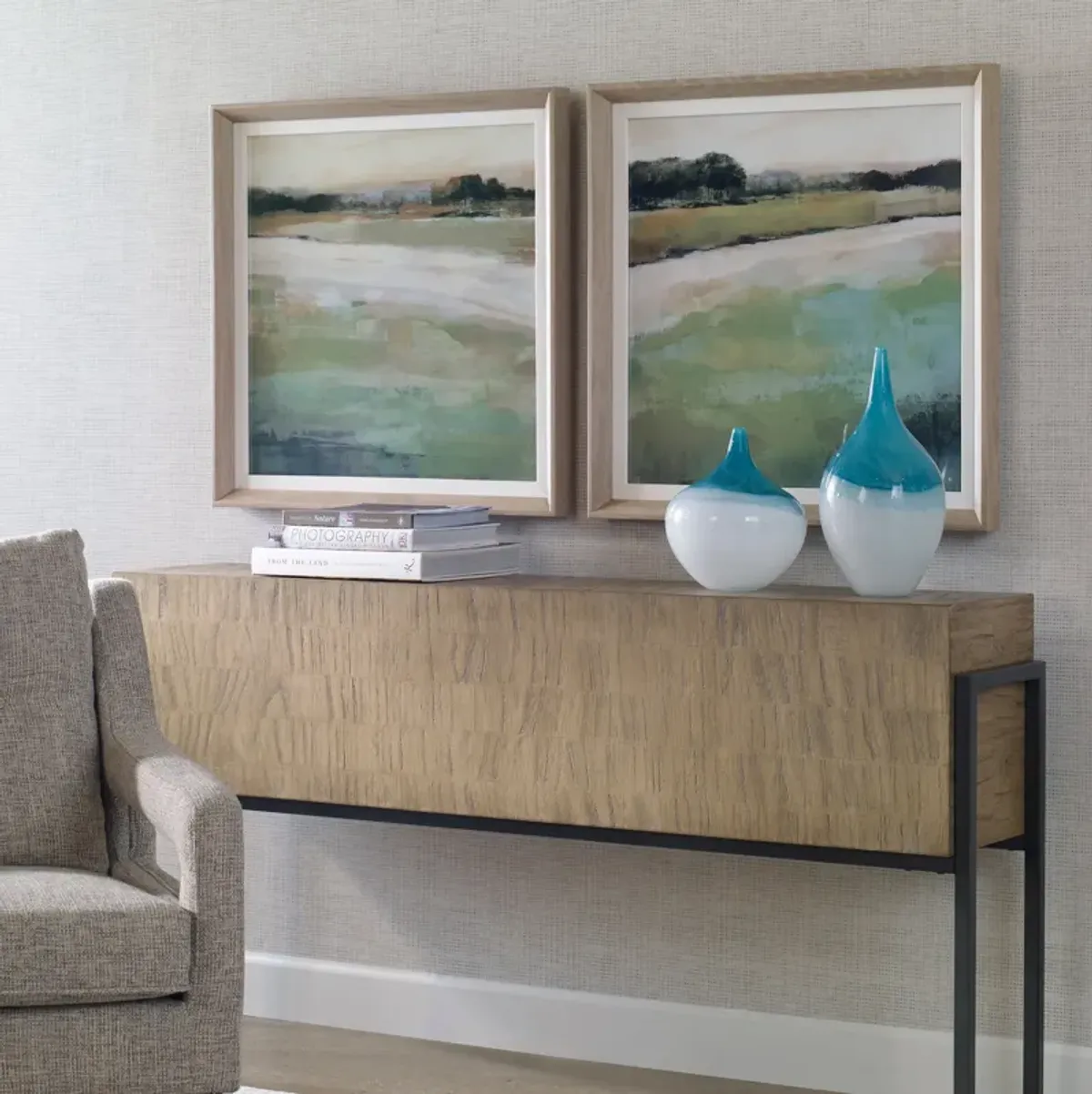 Vivid Vista Framed Prints Set/2