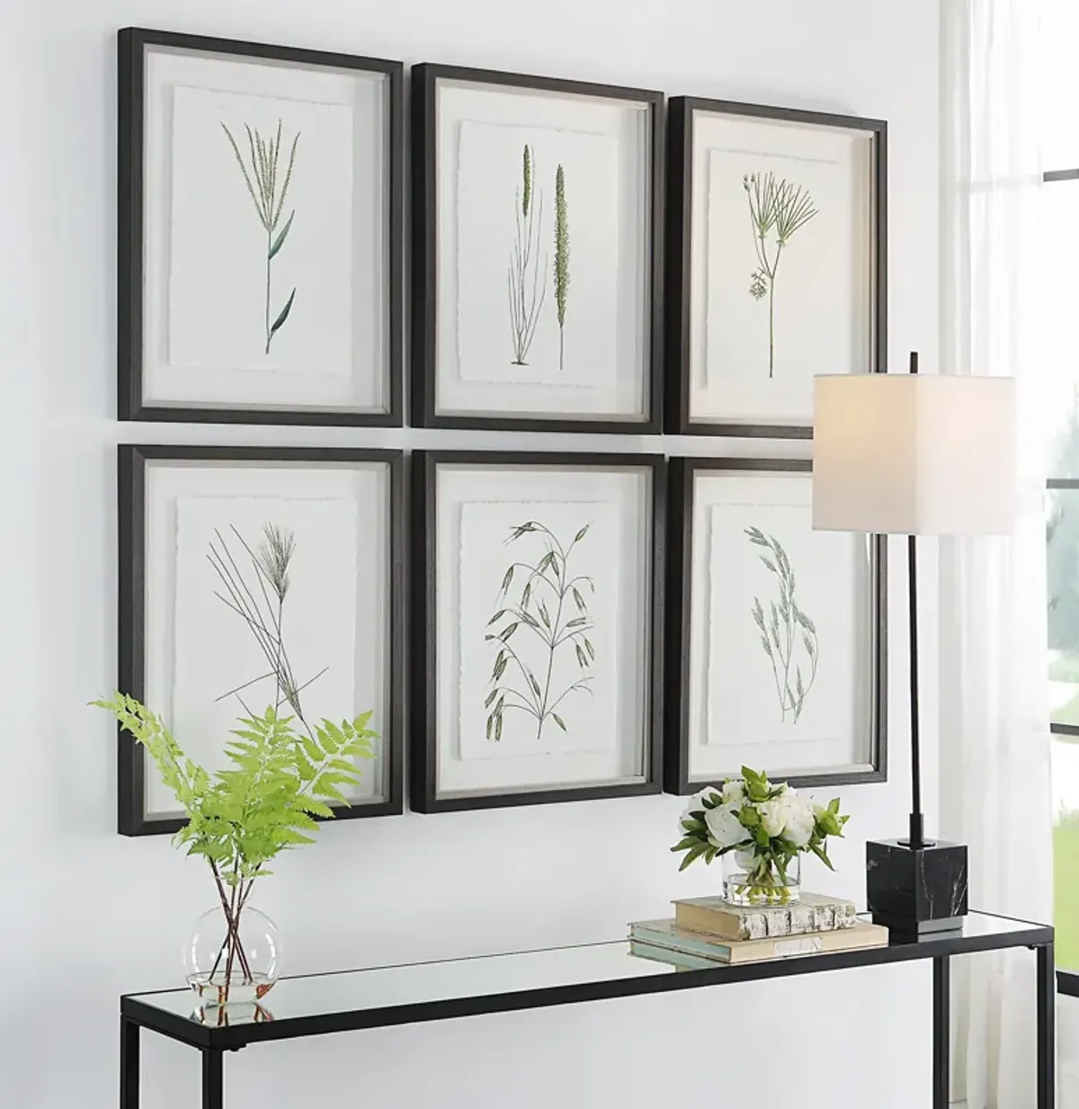 Forest Finds Framed Prints Set/6