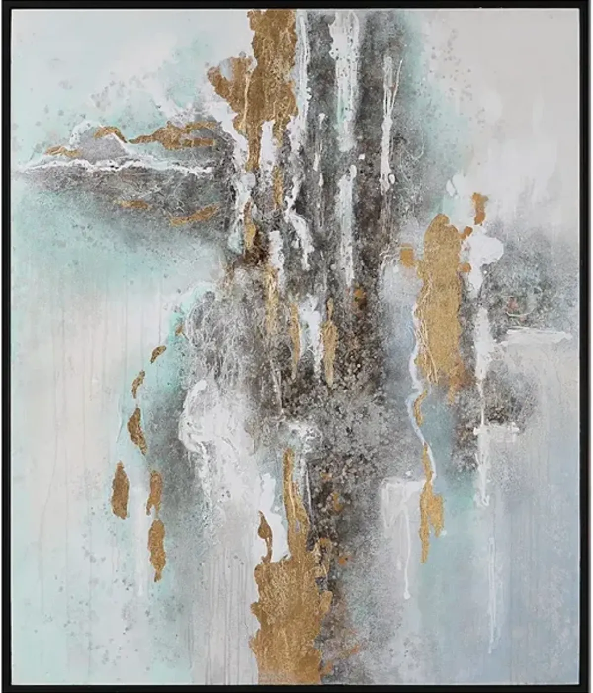 Mountain Mist Hand Painted Canvas