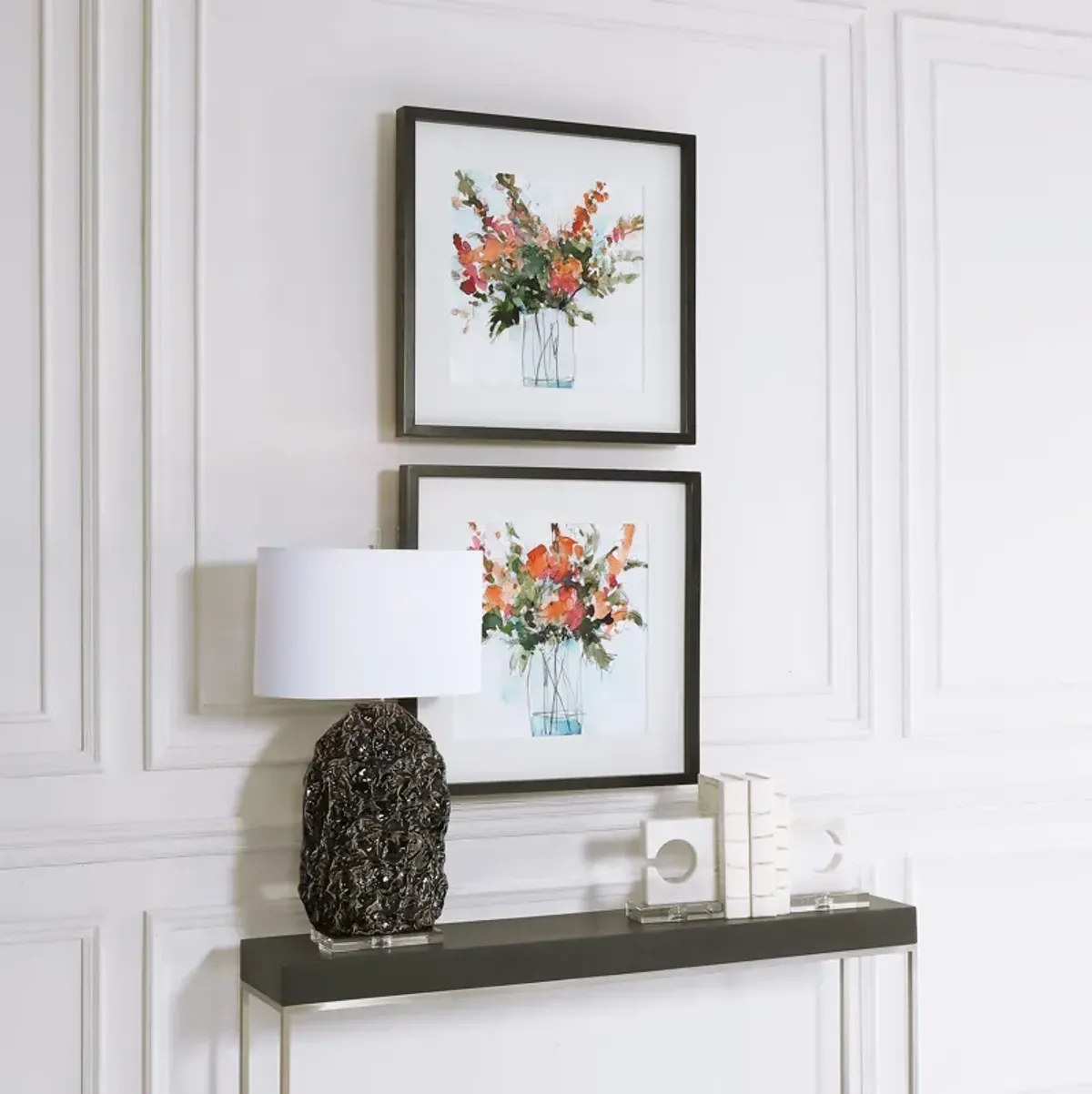 Fresh Flowers Watercolor Prints Set/2