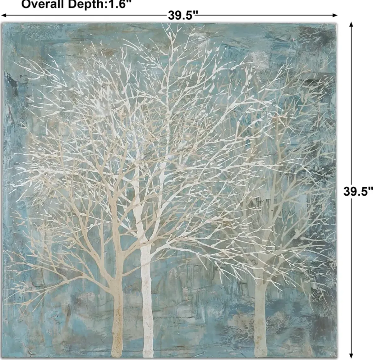 Muted Silhouette Canvas Art