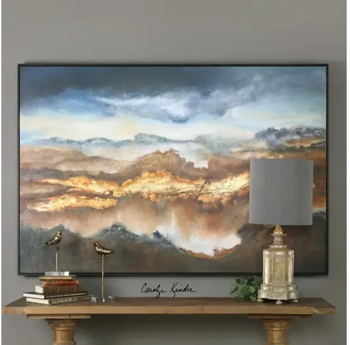 Valley Of Light Landscape Art