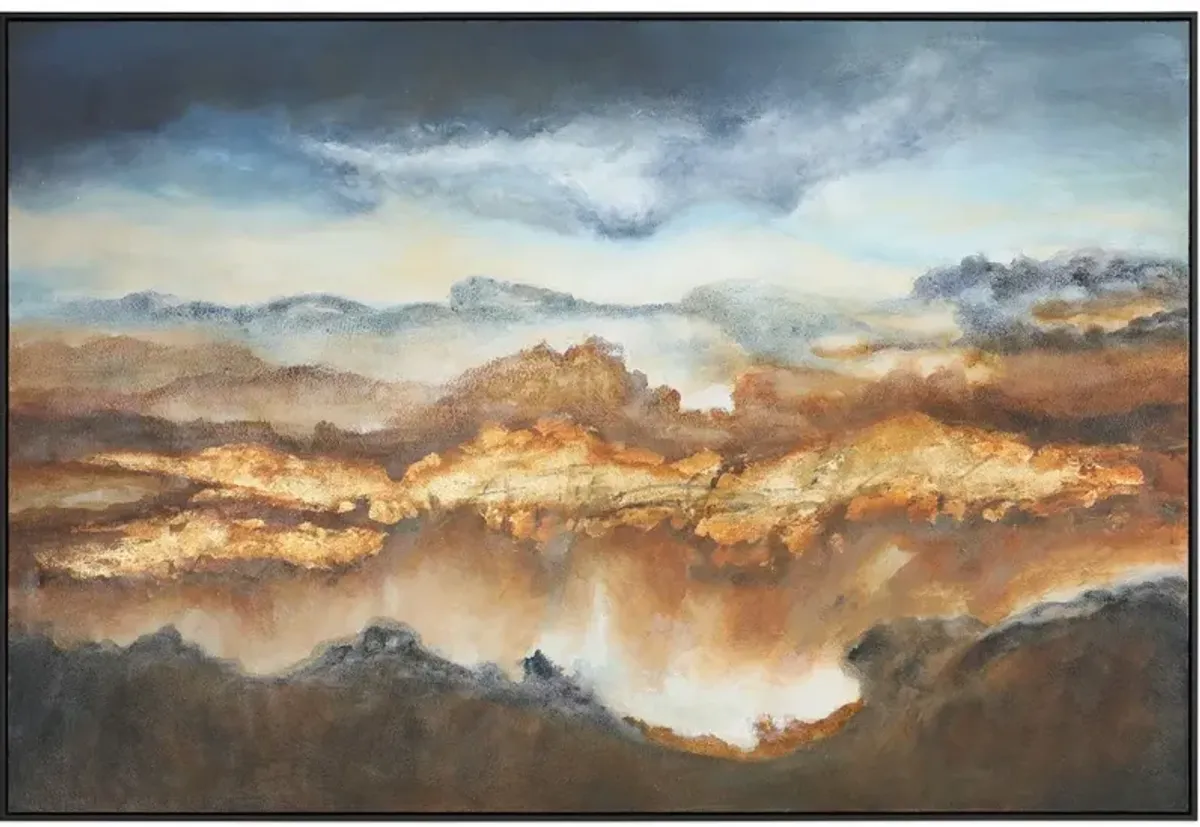 Valley Of Light Landscape Art