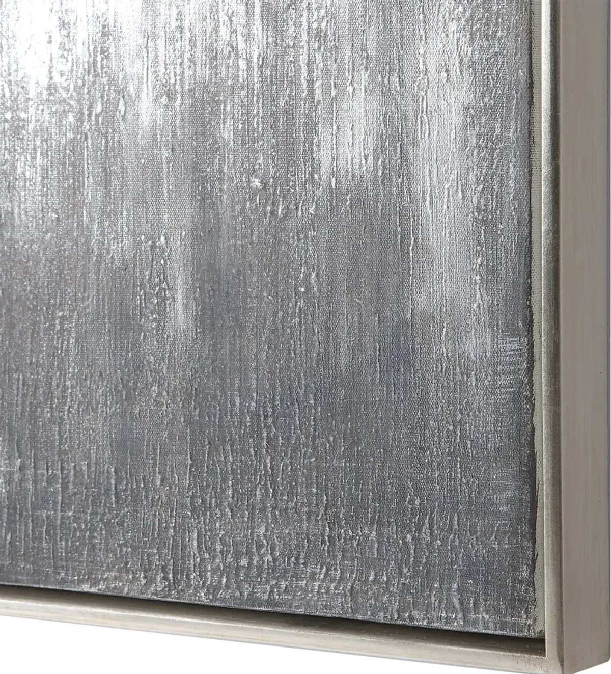 Gray Showers Hand Painted Canvases Set/3