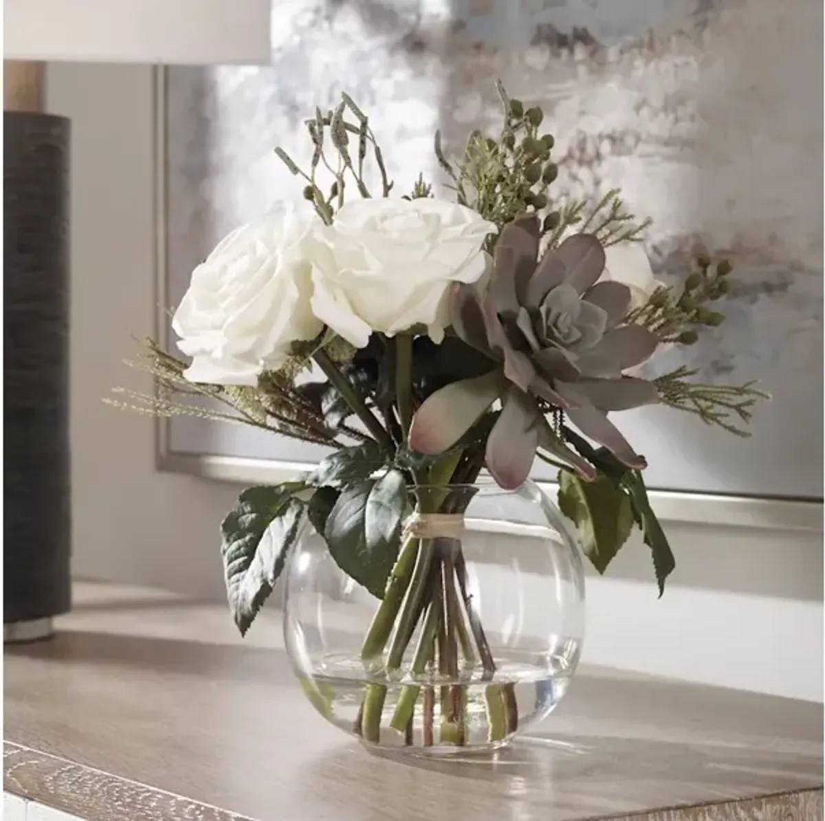 Belmonte Floral Bouquet and Vase