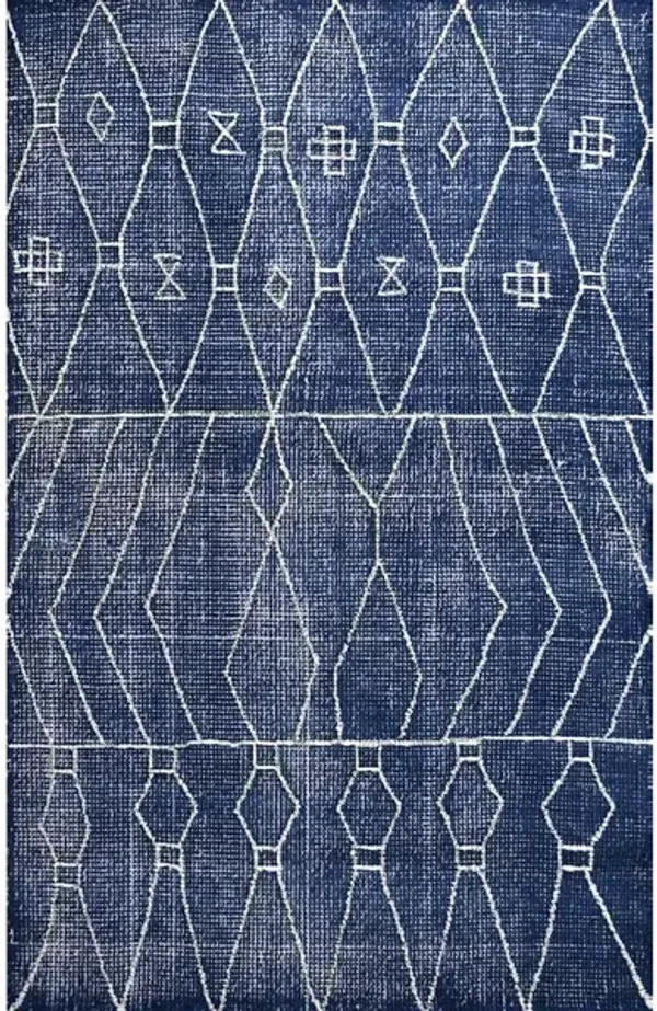 Fressia Blue 5 X 8 Rug