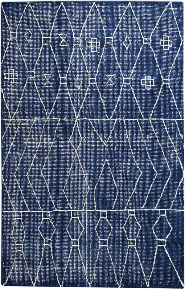 Fressia Blue 8 X 10 Rug