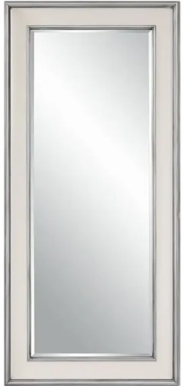 32 X 70 METALLIC TRIM LEANER MIRROR