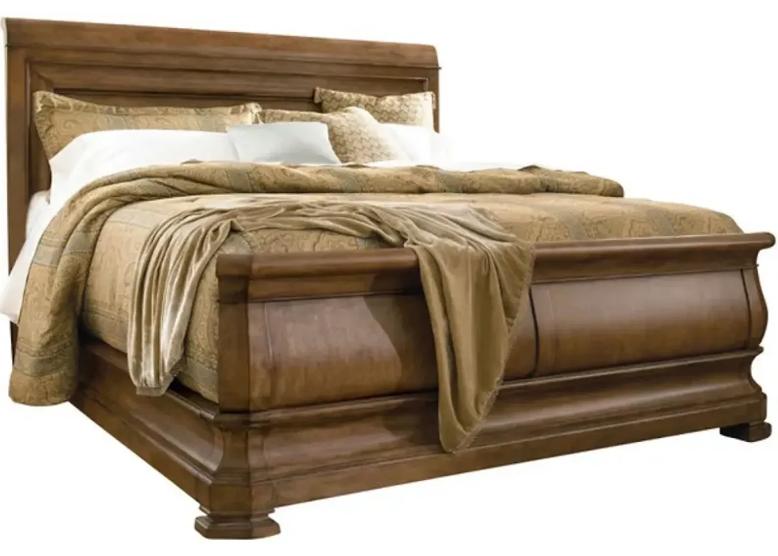 Louie P's Queen Sleigh Bed