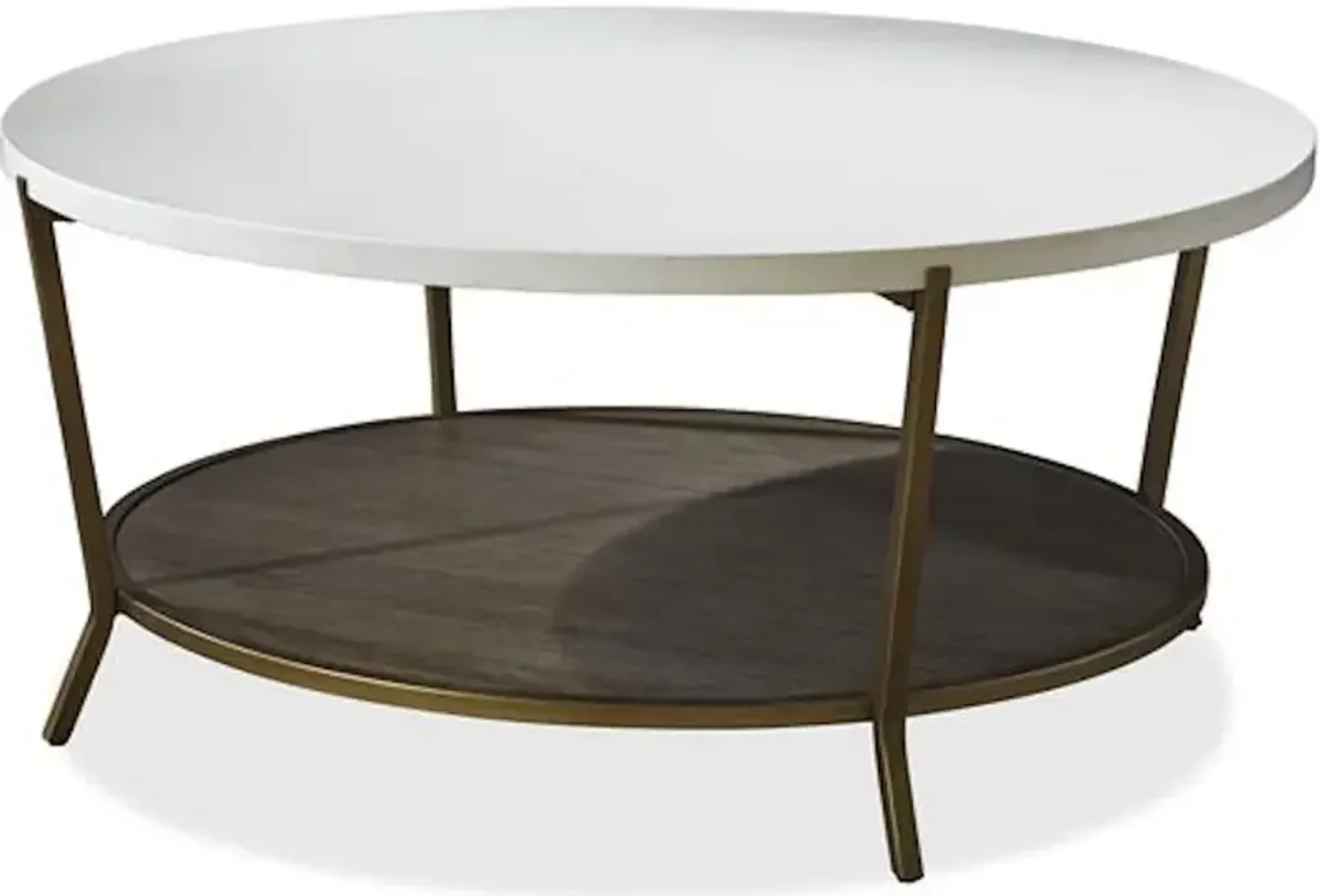 Playlist Round Cocktail Table