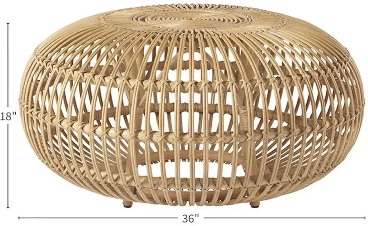 Rattan Scatter Table