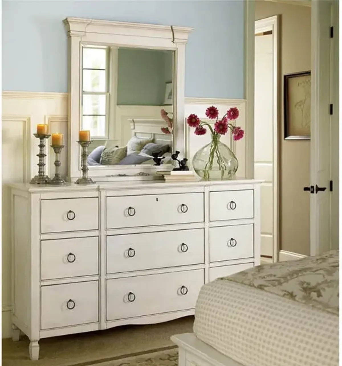 Summer Hill Nine Drawer Dresser