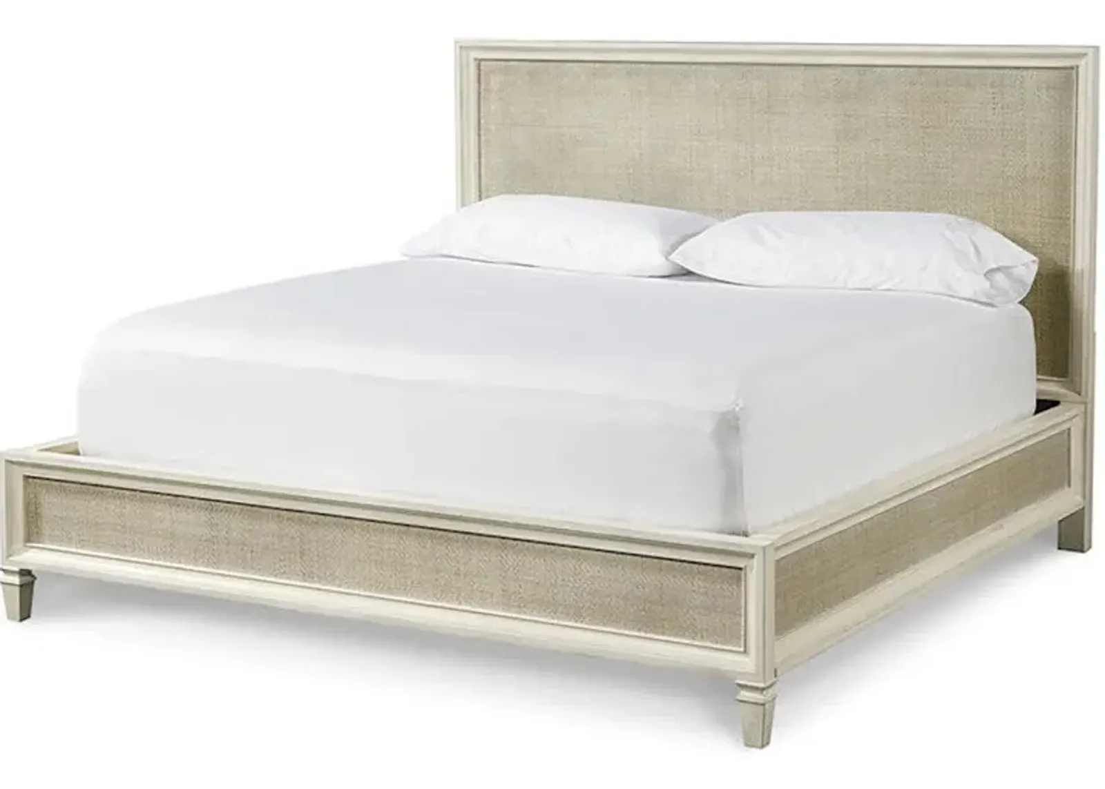 Woven Accent King Bed